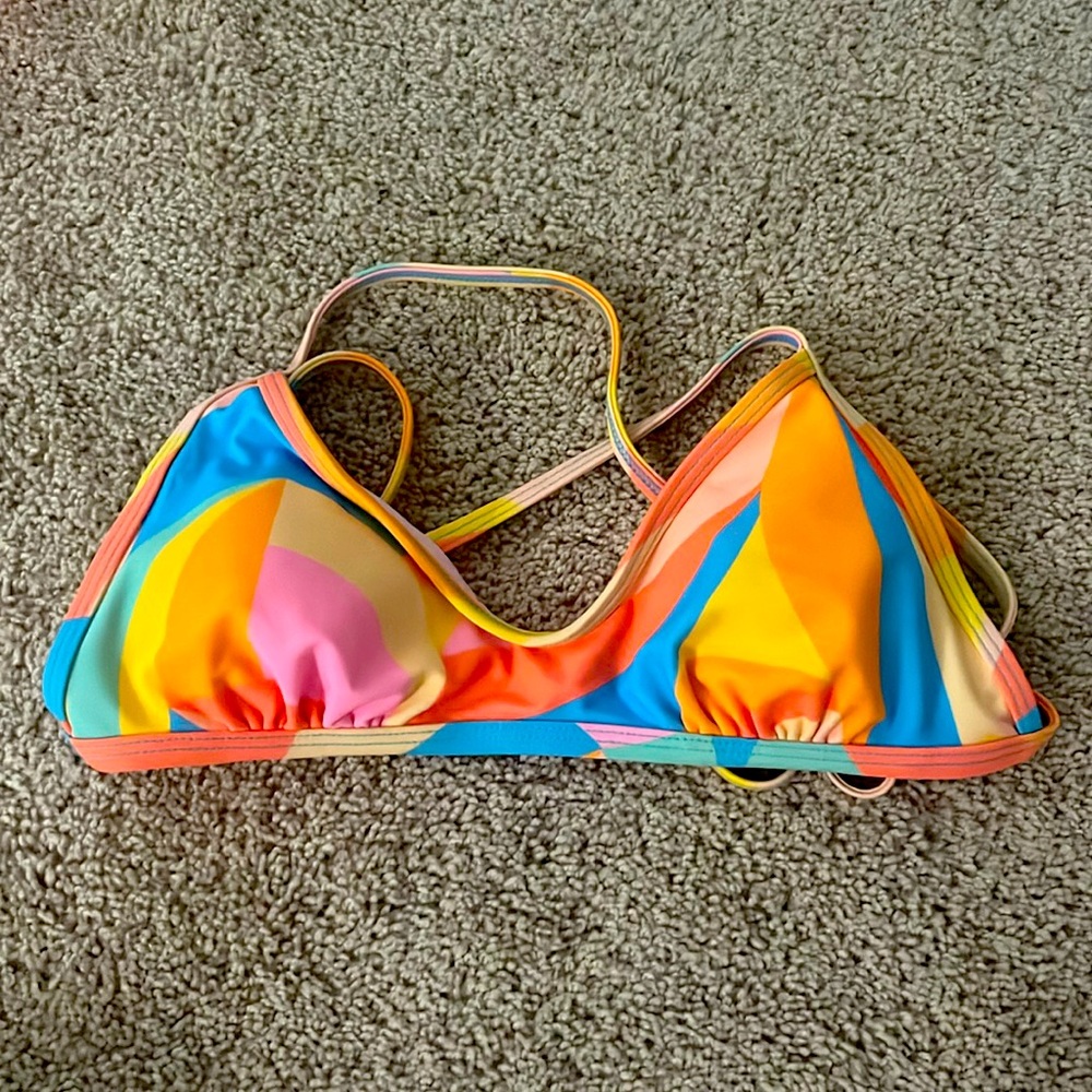Wild Fable Multicolor Bikini Top